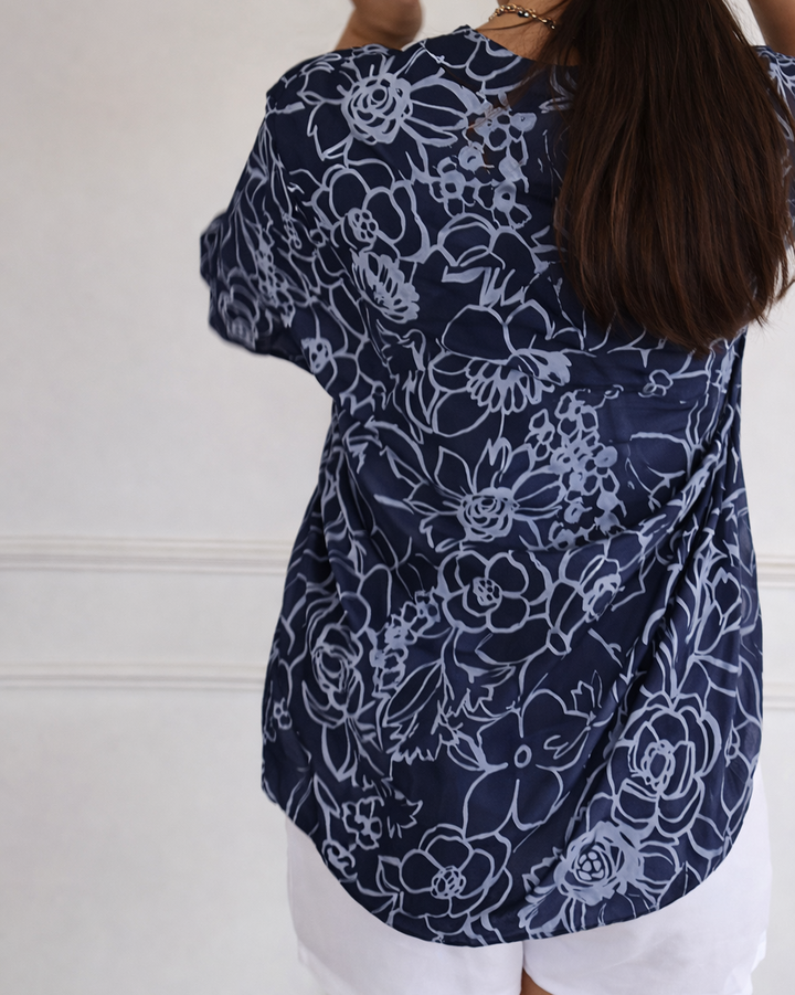 Elora™ - Elegant Blouse with Pocket