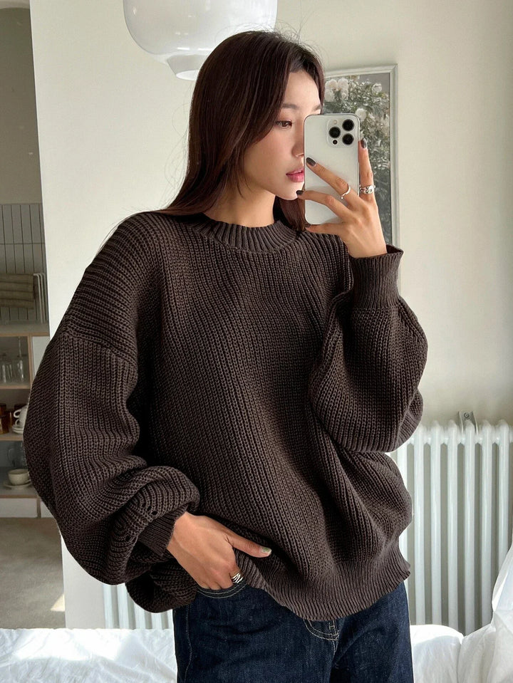 Chunky Knit Oversized Sweater