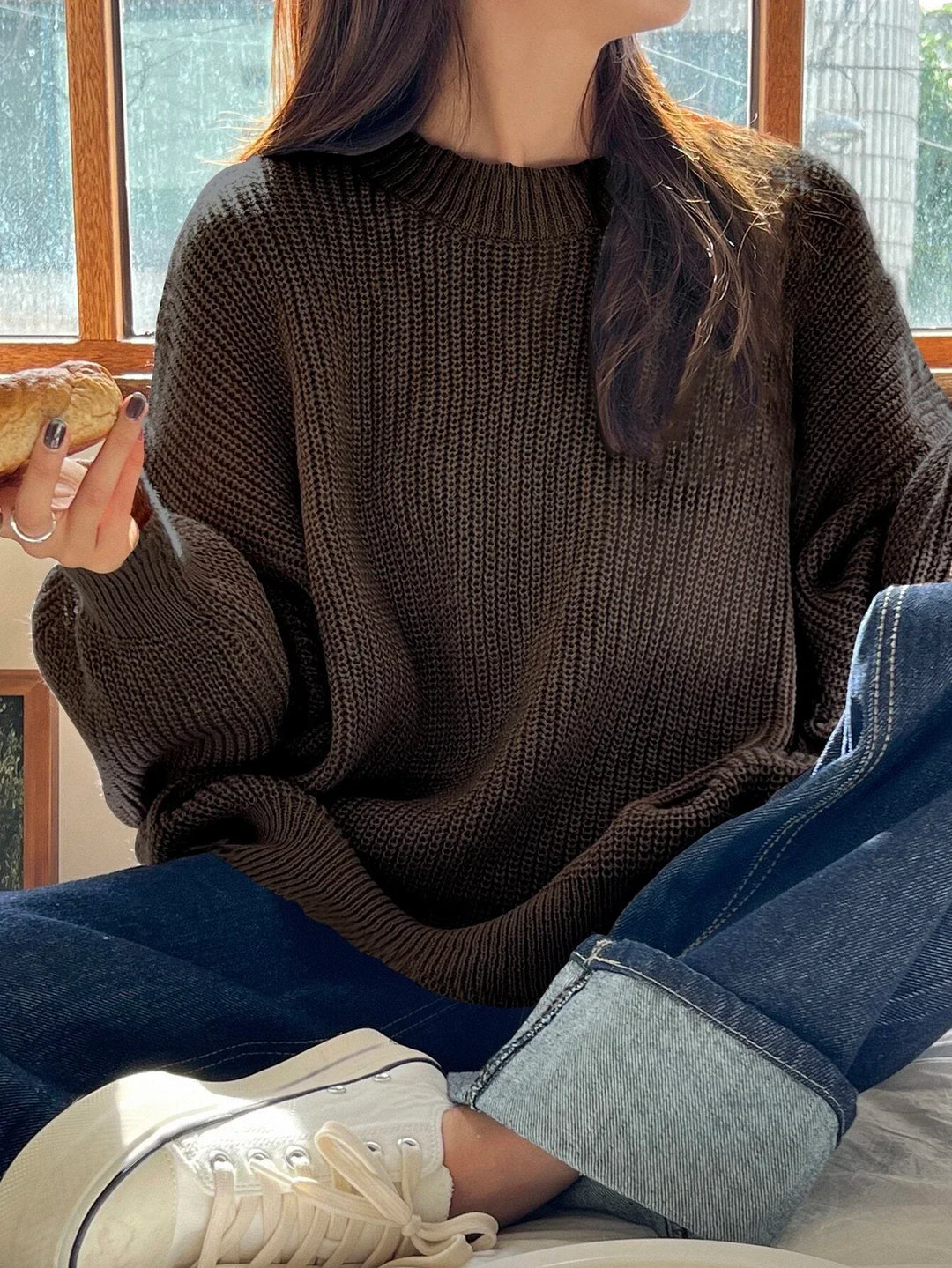 Chunky Knit Oversized Sweater