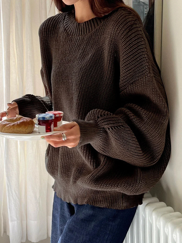 Chunky Knit Oversized Sweater