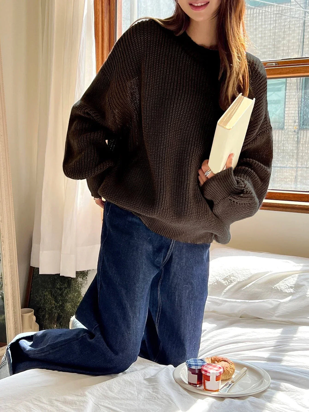 Chunky Knit Oversized Sweater