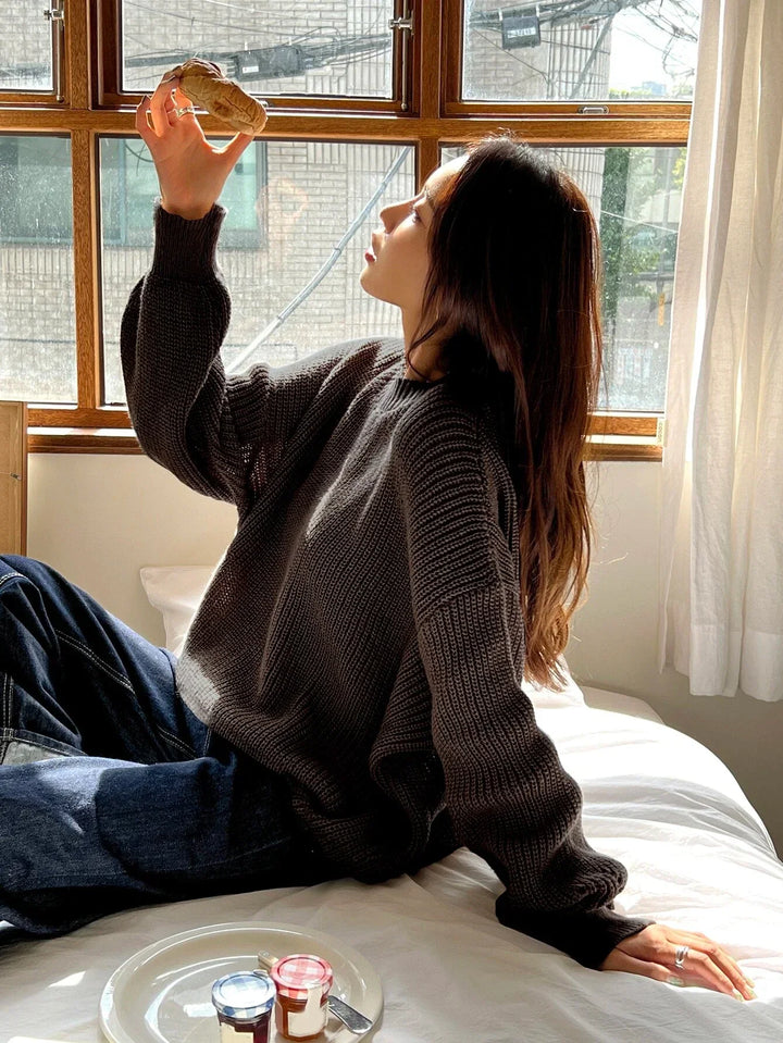 Chunky Knit Oversized Sweater