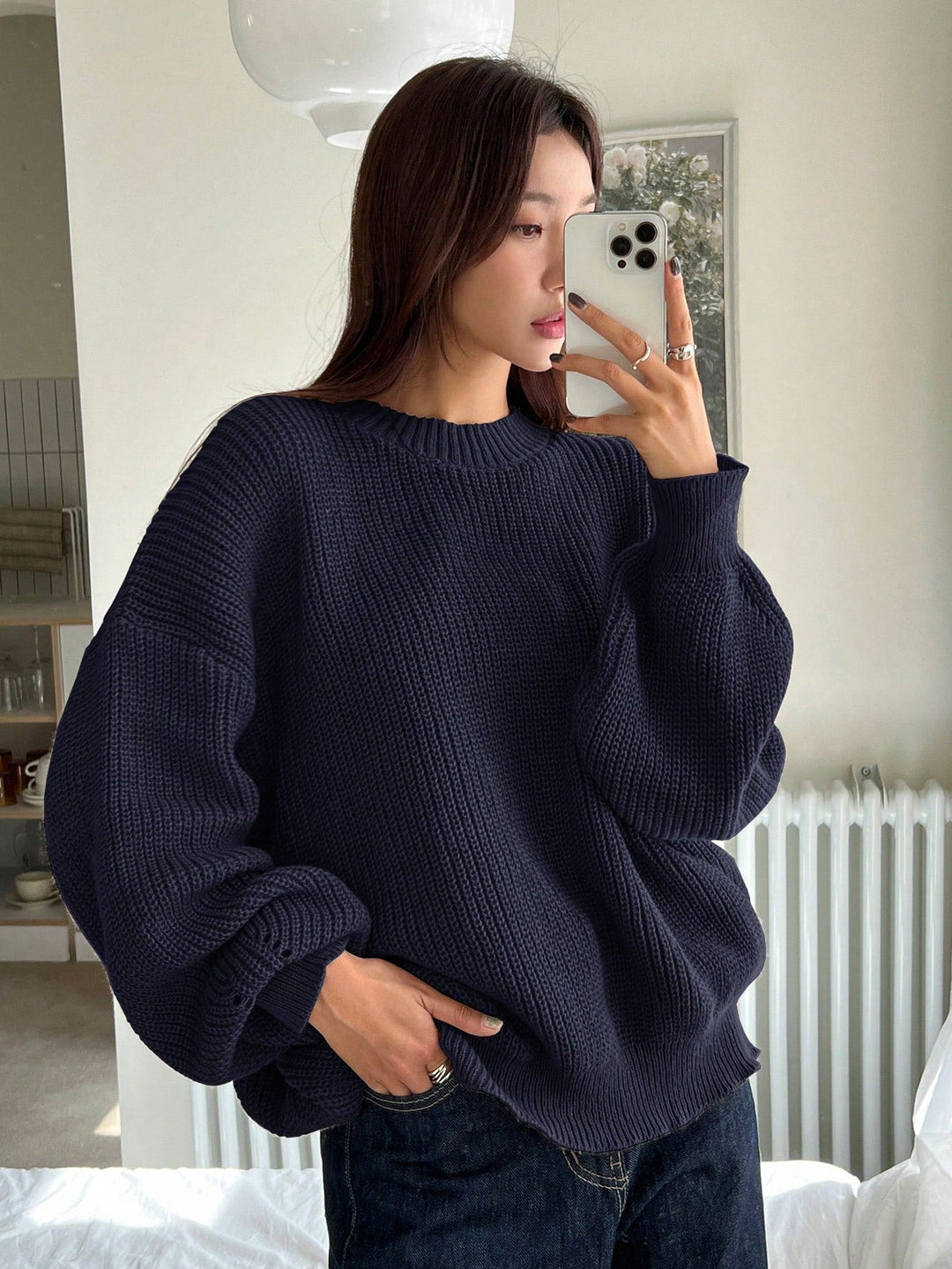 Chunky Knit Oversized Sweater