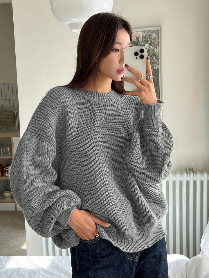 Chunky Knit Oversized Sweater