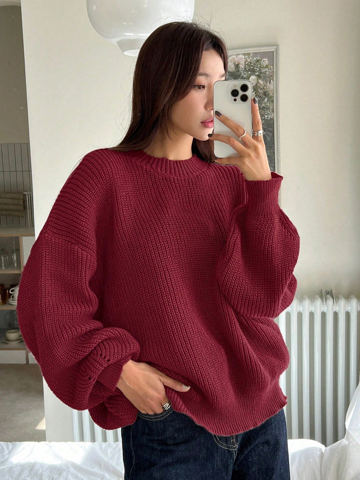 Chunky Knit Oversized Sweater