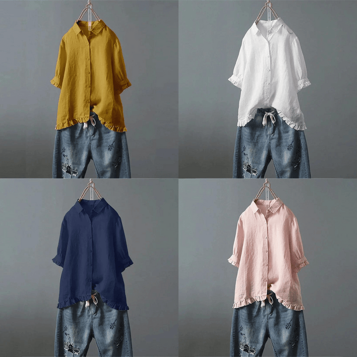 LENE™ | Everyday Ruffle Top