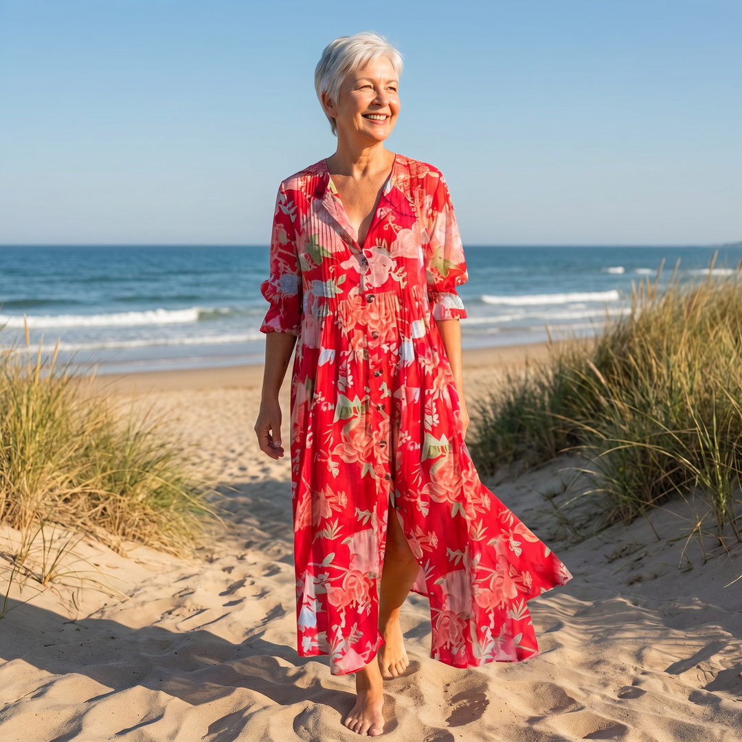 Kaeslyn | Radiant Bloom Maxi Dress