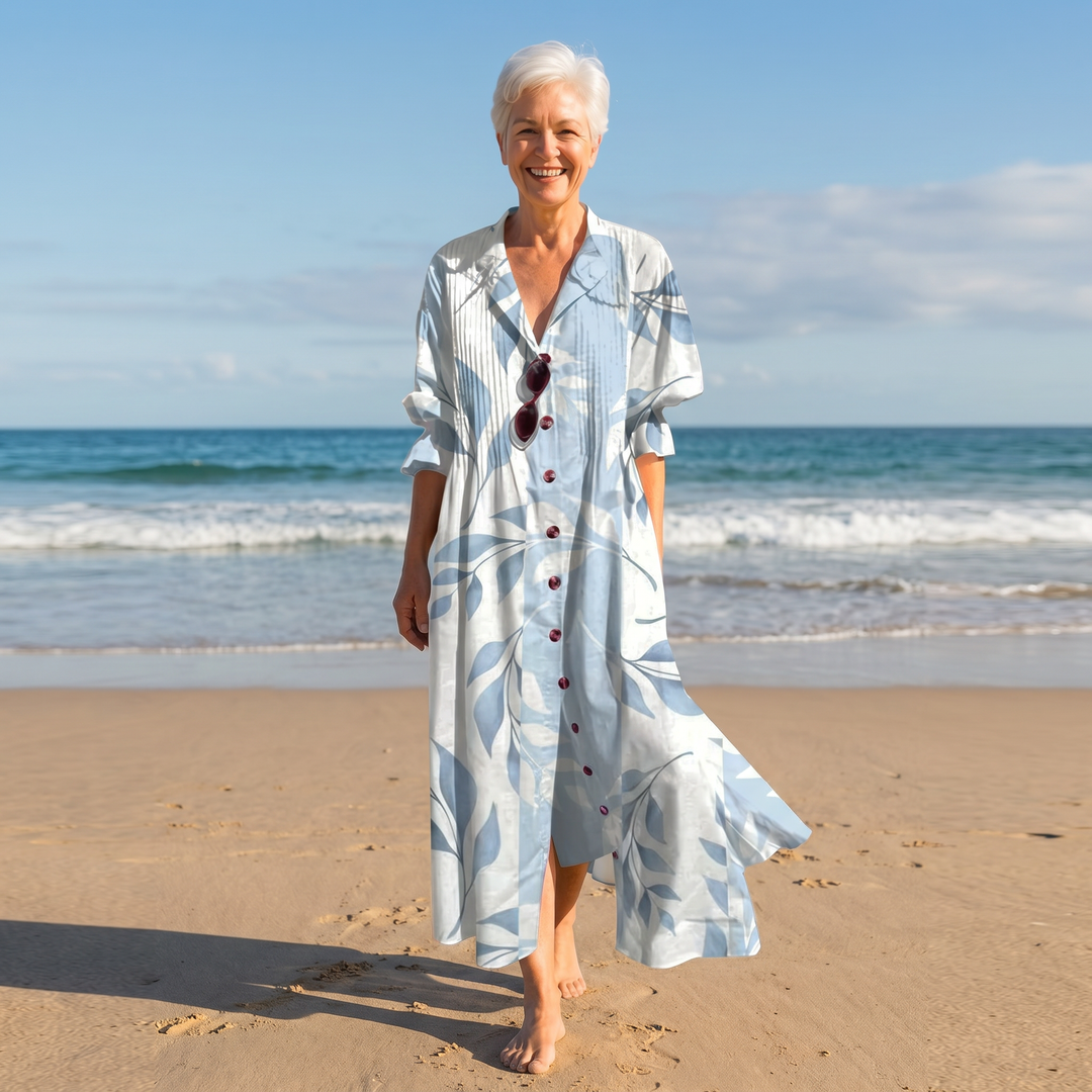 Elvoria | Radiant Bloom Maxi Dress