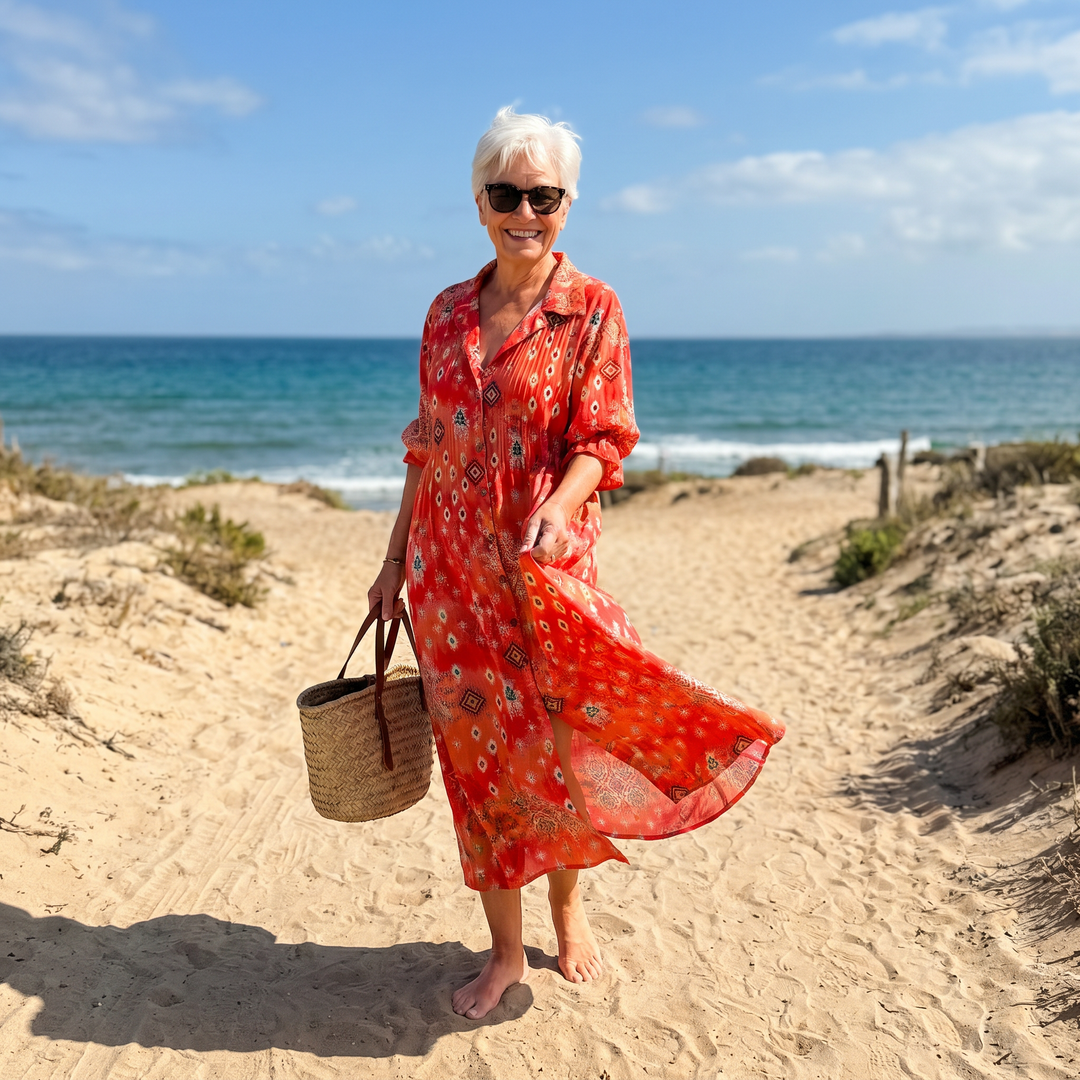 Tavira | Radiant Bloom Maxi Dress