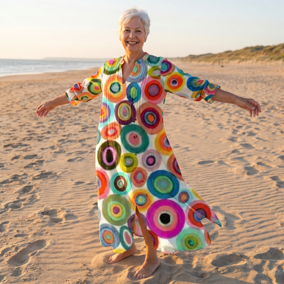 Lioren | Radiant Bloom Maxi Dress