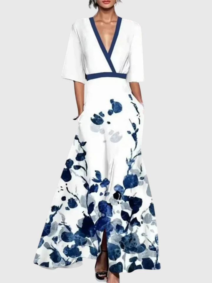 Christelle™ | Elegant Spring Maxi Dress -