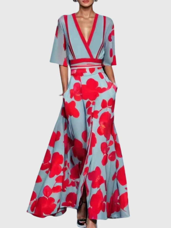 Christelle™ | Elegant Spring Maxi Dress -