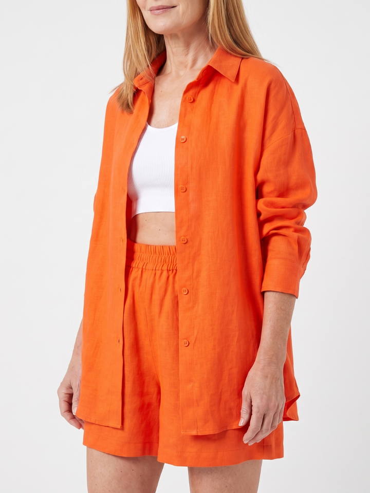 Philomena | Cropped Camisole and Wide Leg Trousers Set