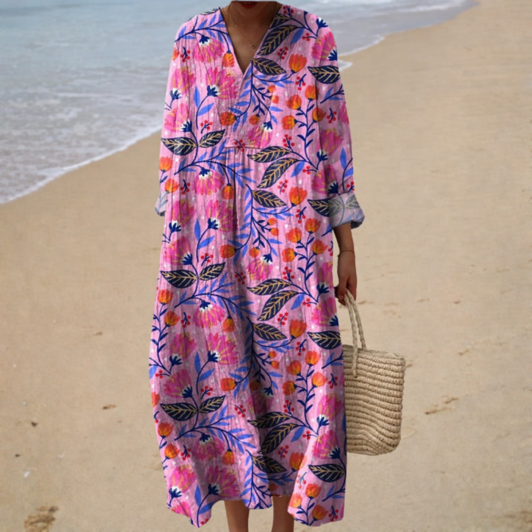 Airy Summer Dress in Bright Colours