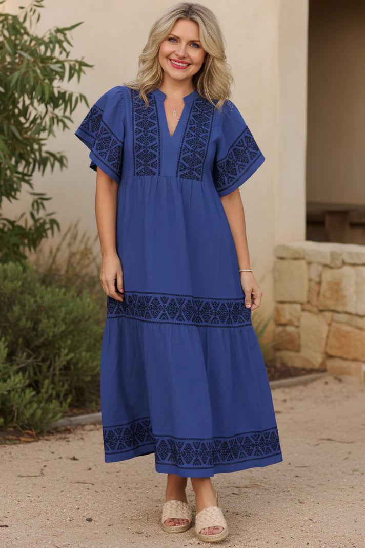NANCY - BOHO MAXI DRESS