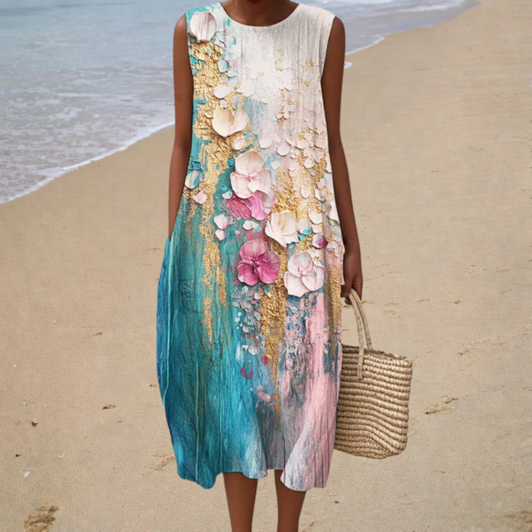 Gradient – Summer Comfortable Sleeveless Dress