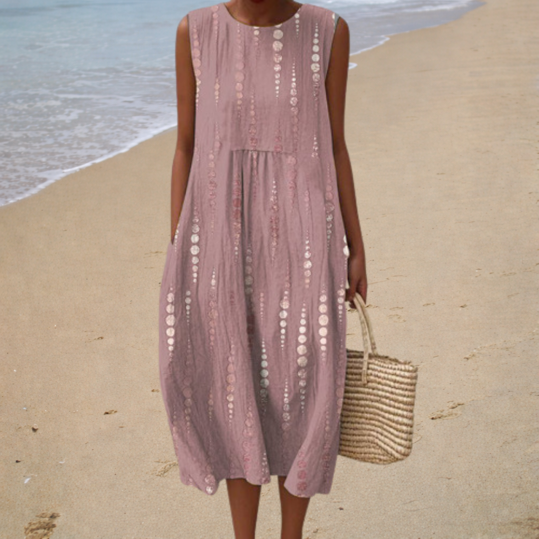 Summer Sleeveless Cut Dress