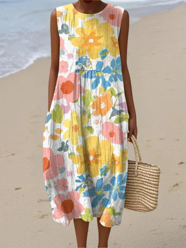 Leah | Lightweight Sleeveless Summer Dress