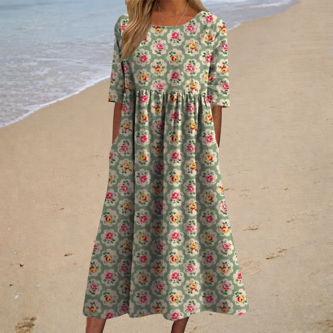 Long Flowing, Stylish and Comfortable Dress
