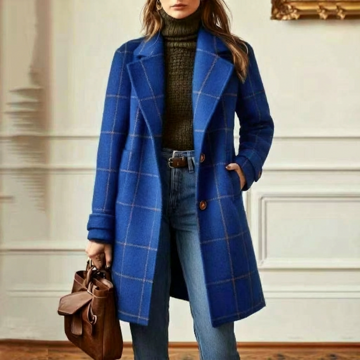 Cambridge Wool Check Coat