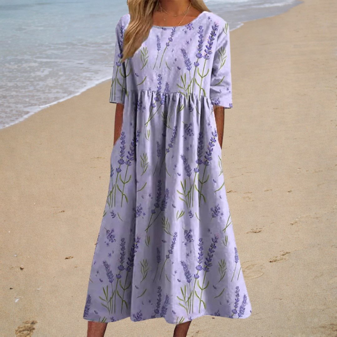Long Flowing, Stylish and Comfortable Dress