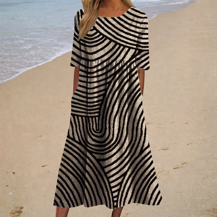 Long Flowing, Stylish and Comfortable Dress