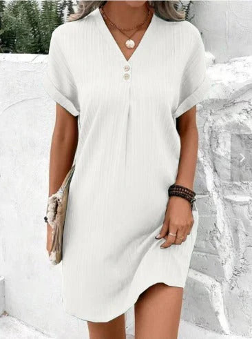 Carina – V-Neck Spring Dress