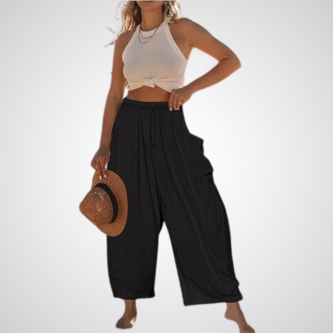 LYNNA™ – Wide-Leg Comfort Trousers