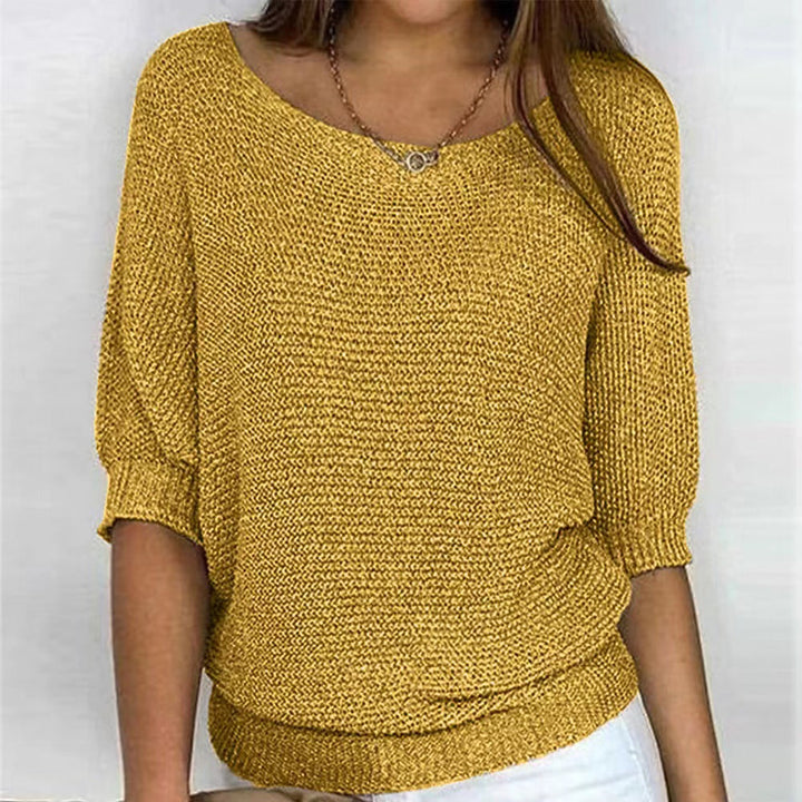 Fiona – Women's Soft Knitted Pullover Sweater