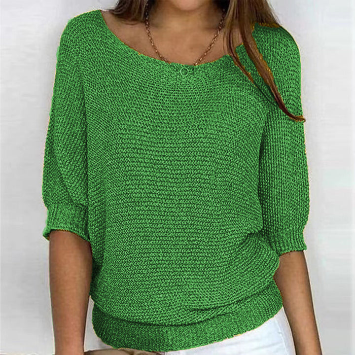 Fiona – Women's Soft Knitted Pullover Sweater