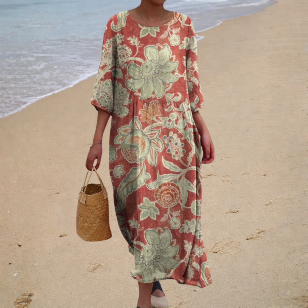 A Long, Flowing, Stylish and Comfortable Dress