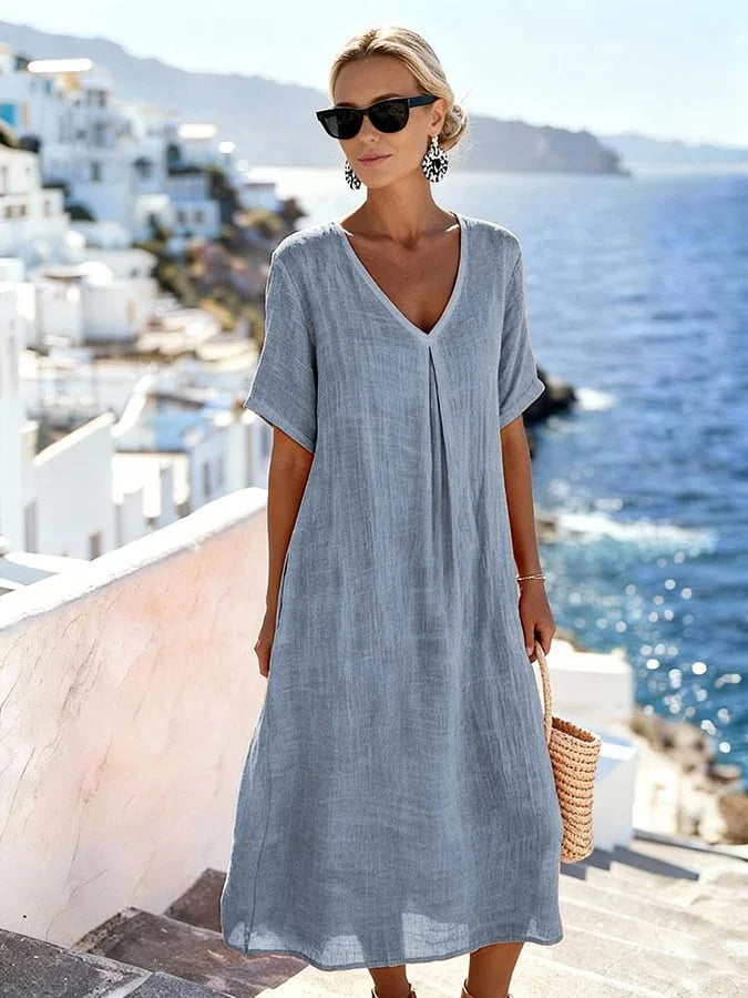 Carolina | Loose-fitting maxi dress