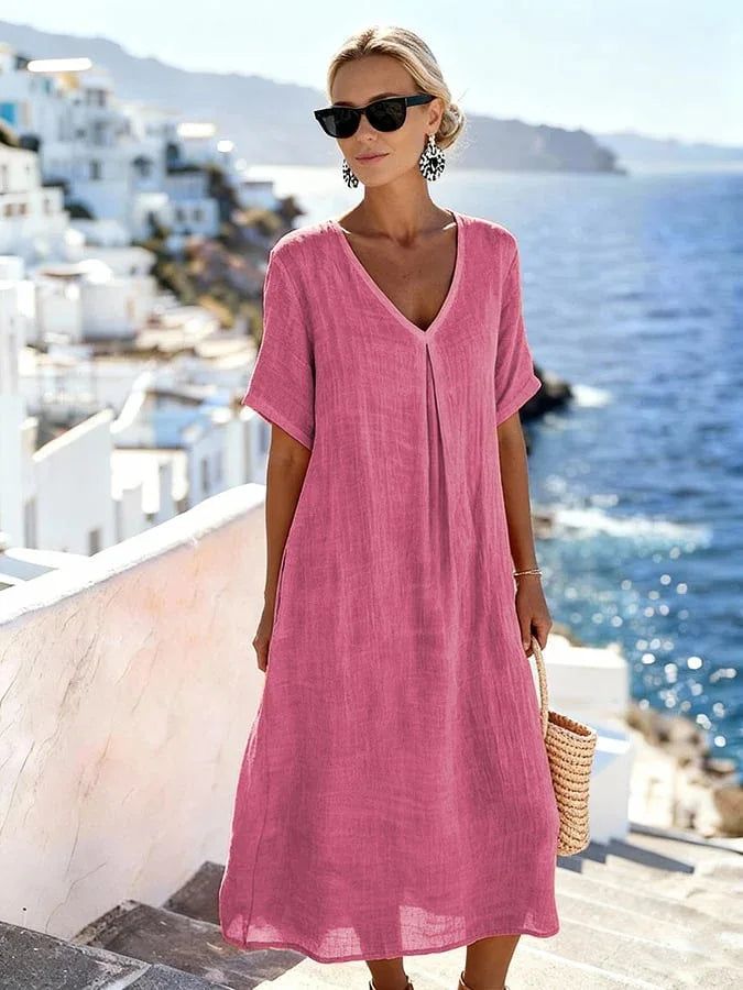 Carolina | Loose-fitting maxi dress