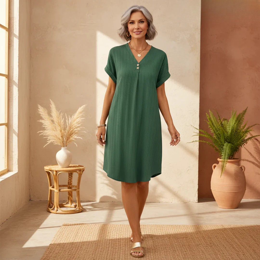 Carina – V-Neck Spring Dress