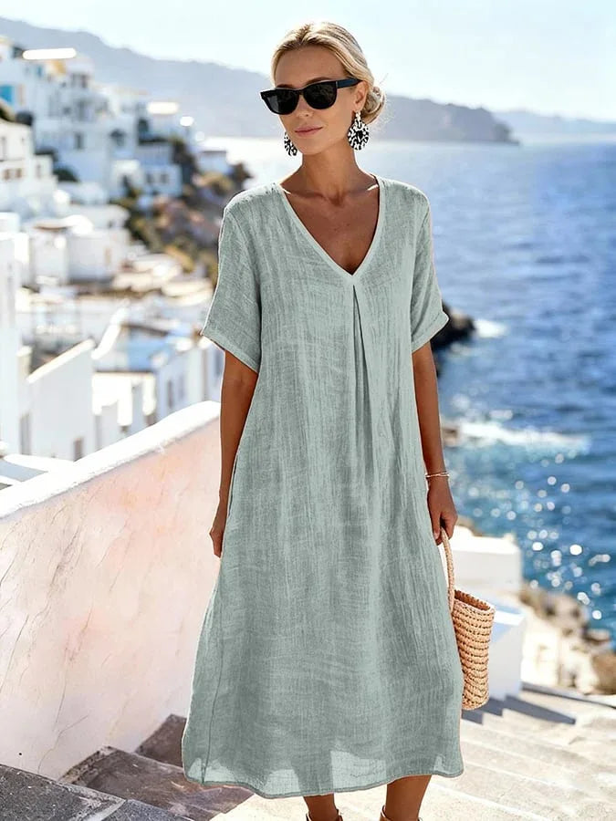 Carolina | Loose-fitting maxi dress