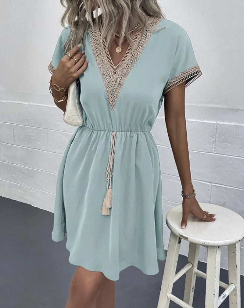 Sabrina - Stylish Bohemian Dress