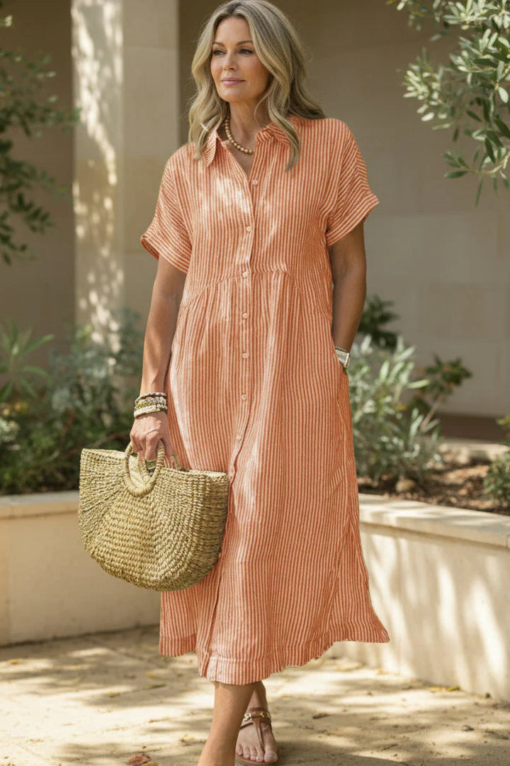 MARIA - LOOSE STRIPE DRESS