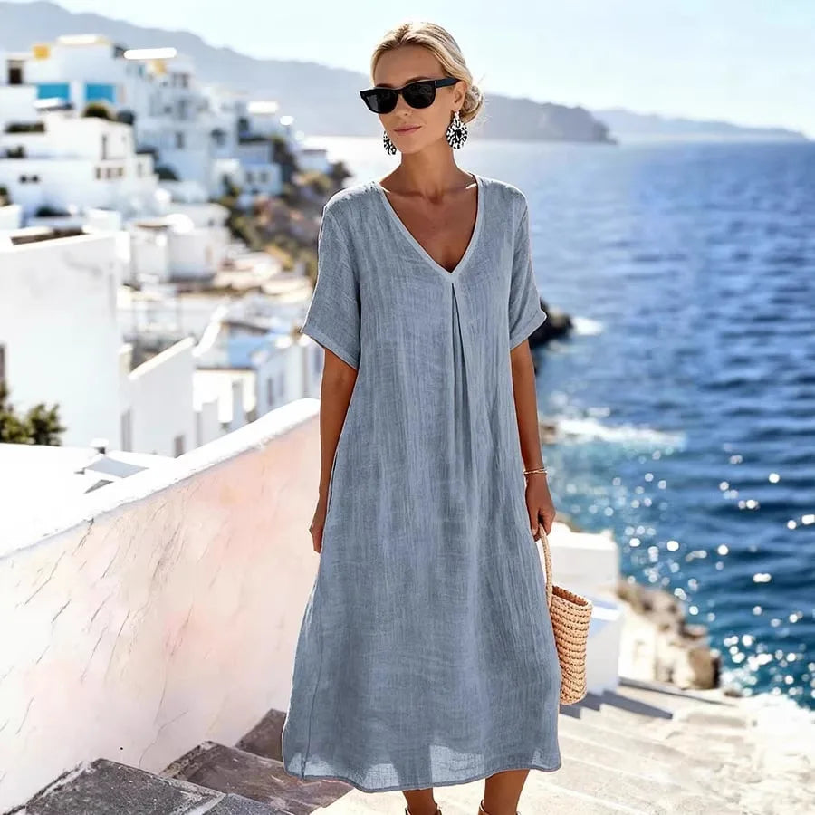 Carolina | Loose-fitting maxi dress