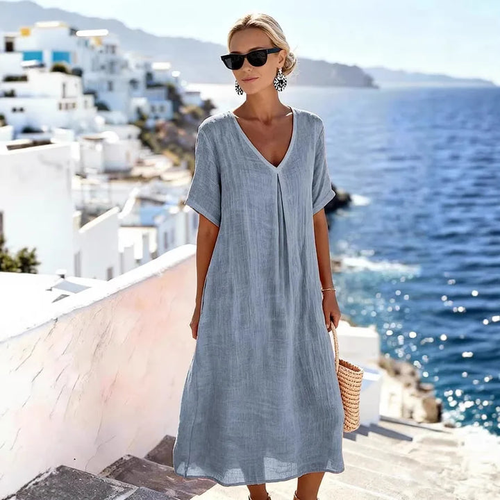 Carolina | Loose-fitting maxi dress