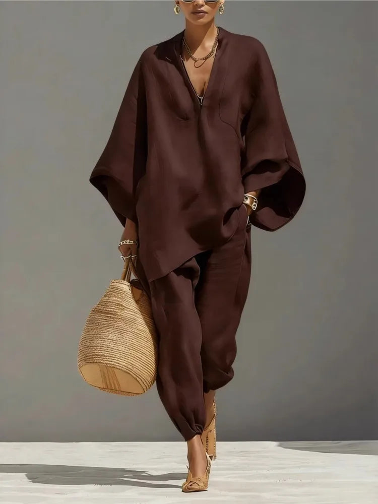 Silvia | Casual Wide-Leg Retro Trousers for Women