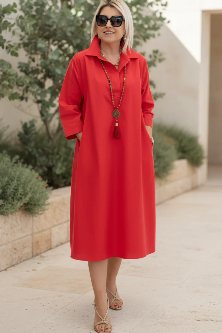 LARA - RELAXED SHIRT DRESS