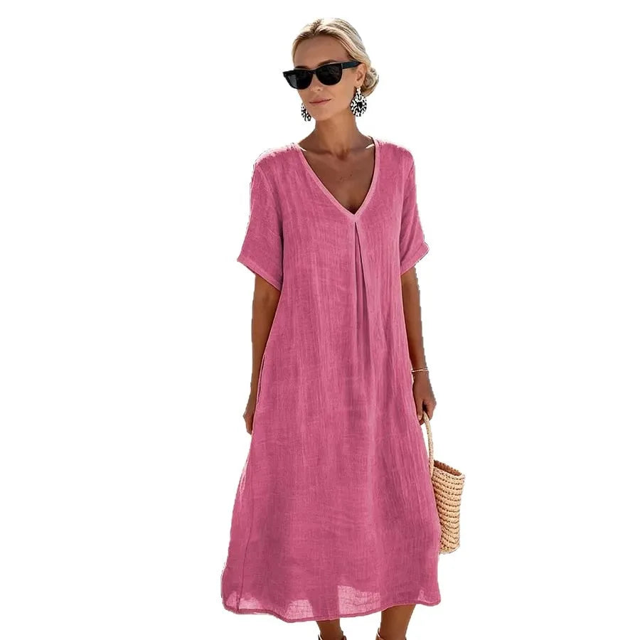 Carolina | Loose-fitting maxi dress