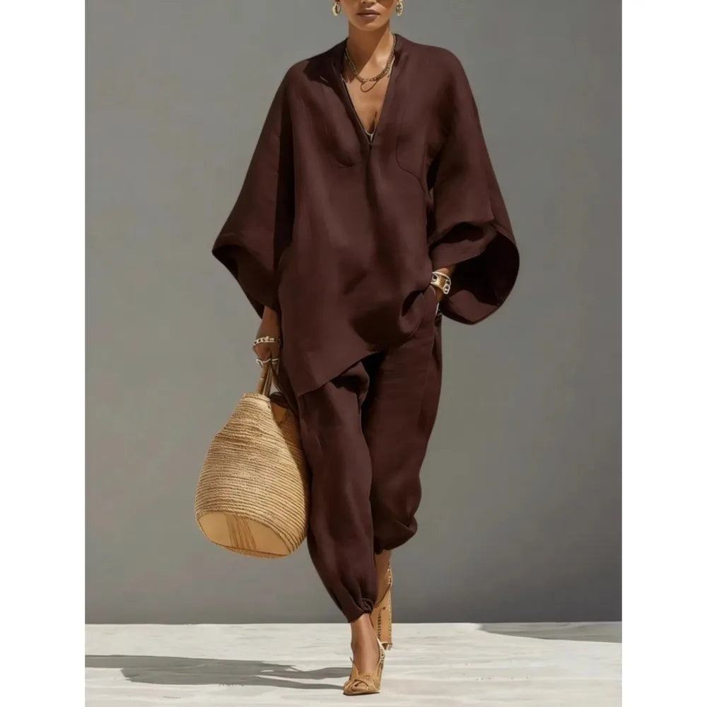 Silvia | Casual Wide-Leg Retro Trousers for Women