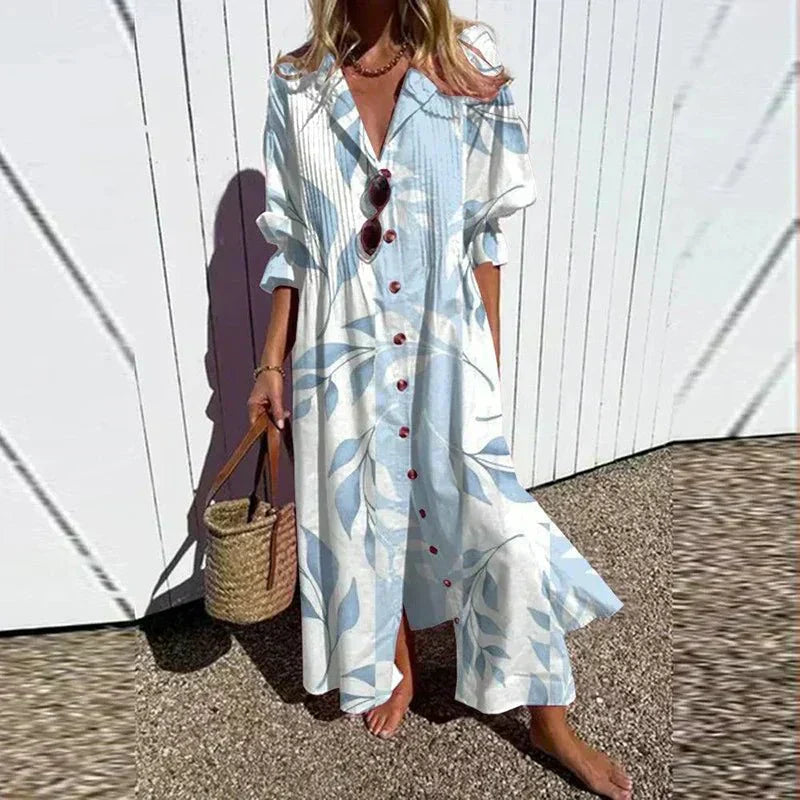 Soleil™ | Breezy Boho Maxi Dress -