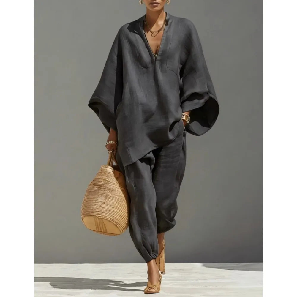 Silvia | Casual Wide-Leg Retro Trousers for Women