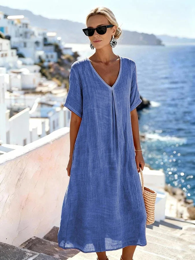 Carolina | Loose-fitting maxi dress