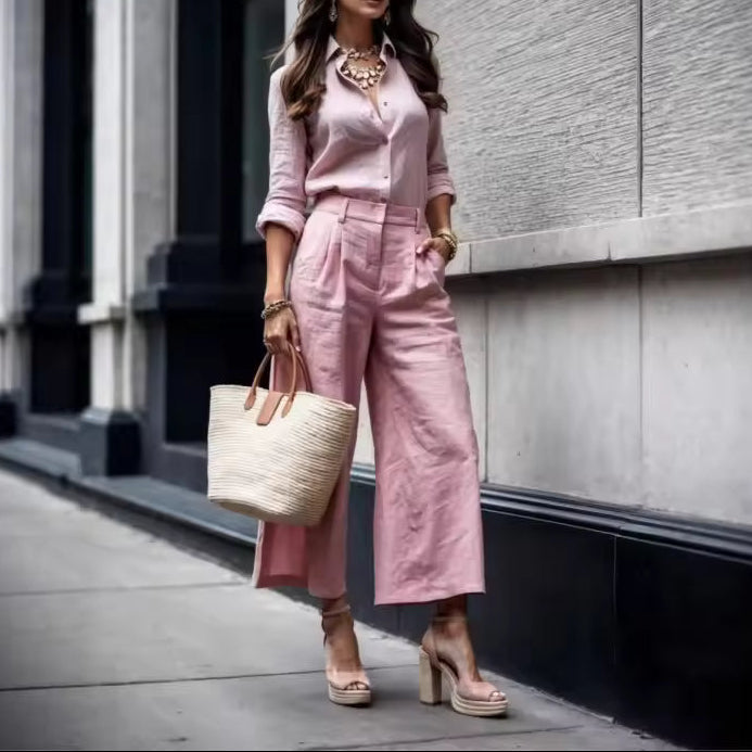 Noor™ - Loose-Fitting Set with Trousers