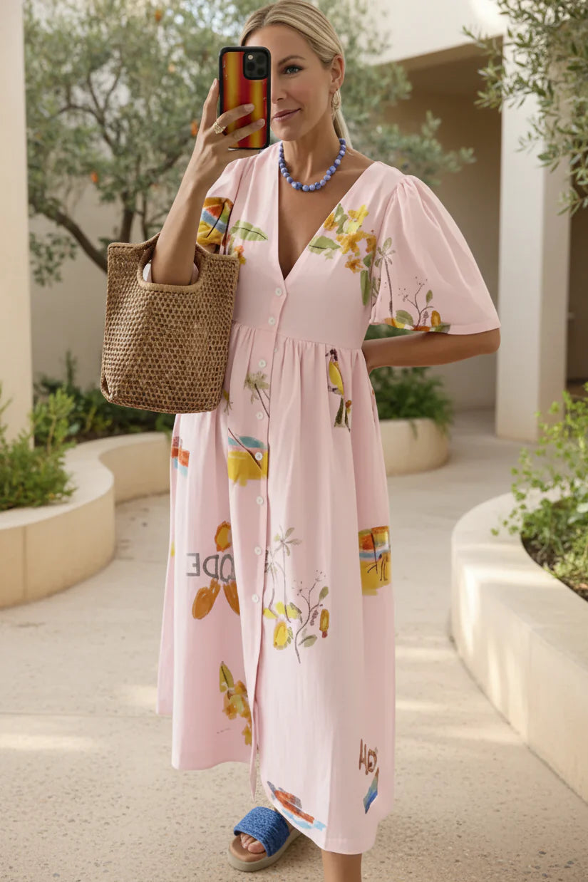 MAEVE – GARDEN BREEZE MIDI DRESS