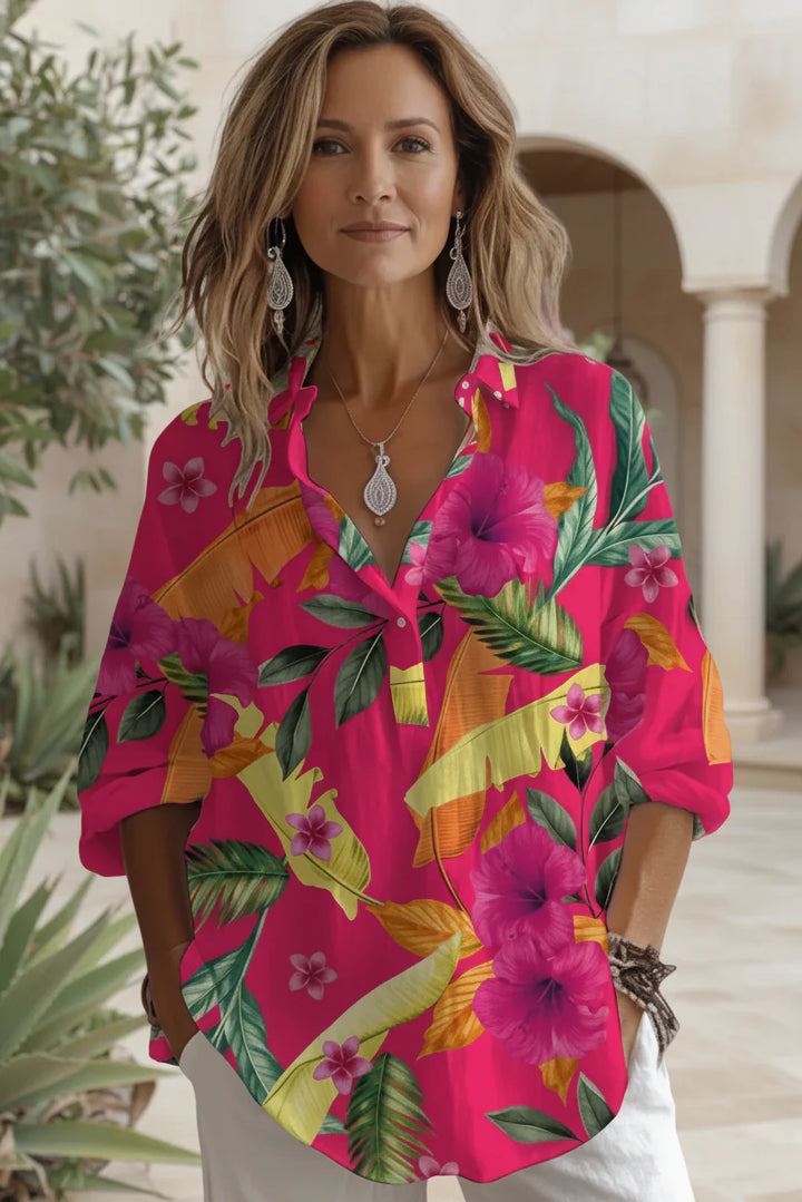 KAIA - TROPICAL PARADISE SHIRT
