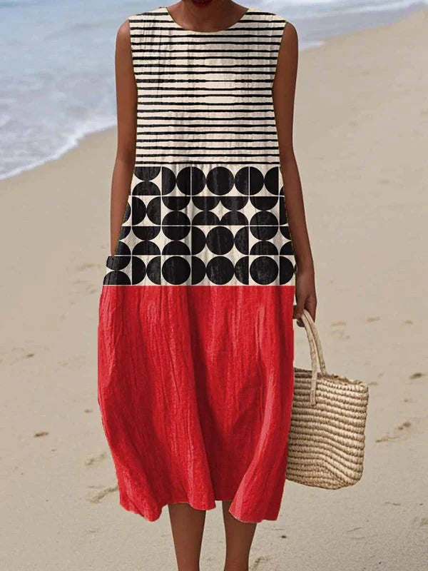 Leah | Lightweight Sleeveless Summer Dress
